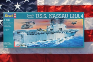 Revell 5075  USS Nassau LHA-4 ASSAULT SHIP U.S.Navy Amphibious Assault Ship 