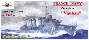 WL-F-007 VAUBAN 1942 French Navy Destroyer