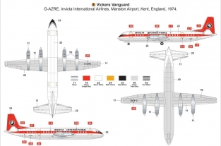 Airfix A03171  VICKERS VANGUARD