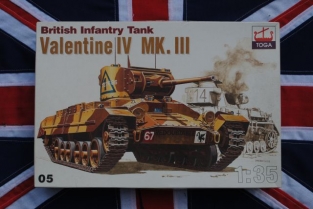 TOGA 05 Valentine IV Mk.III British Infantry Tank