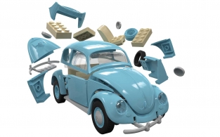 Airfix J6015 QUICK BUILD Volkswagen Beetle