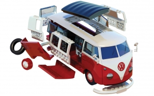 Airfix J6017 QUICK BUILD Volkswagen Camper Van