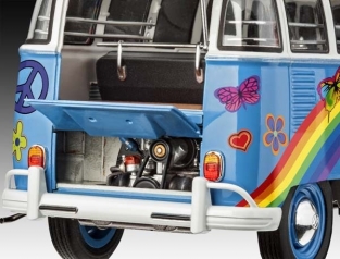 Revell 07050 Volkswagen VW T1 SAMBA BUS FLOWER POWER