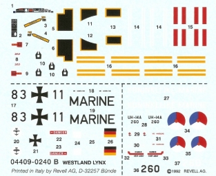 Revell 04409 WESTLAND LYNX