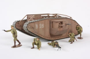 Tamiya 30057 WWI BRITISH TANK Mk.IV MALE with SINGLE MOTOR