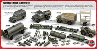 Airfix A05330  WWII RAF BOMBER RE-SUPPLY SET