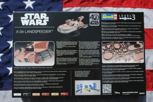 Revell 06050 X-34 LANDSPEEDER STAR WARS