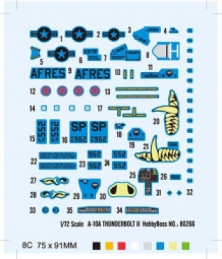 Hobby Boss 80266 A-10A THUNDERBOLT II