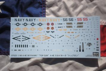 Hasegawa 07523 A-4E Skyhawk `Top Gun´ Limited Edition