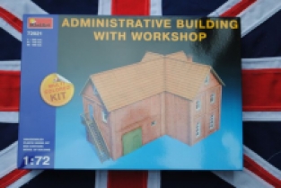 Mini Art 72021 ADMINISTRATIVE BUILDING with WORKSHOP