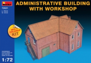 Mini Art 72021 ADMINISTRATIVE BUILDING with WORKSHOP