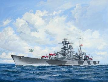 Revell 05117 ADMIRAL HIPPER German Heavy Cruiser WWII
