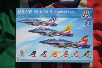 Italeri 1461 Aermacchi MB-339 60th P.A.N. anniversary