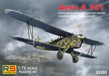 RS Models 92260 Aero A.101 Czechoslovak bomber aircraft