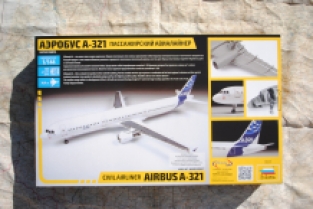Zvezda 7017 AIRBUS A-321 Civil Airliner