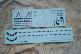 Flevo Decals FD144-203 Airbus A320 Amsterdam Airlines
