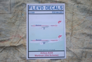 Flevo Decals FD144-201 Airbus A320 Martinair