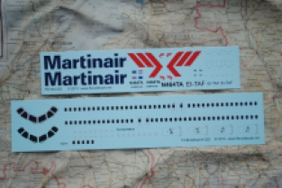 Flevo Decals FD144-202 Airbus A320 Martinair