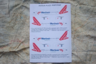 Flevo Decals FD144-202 Airbus A320 Martinair