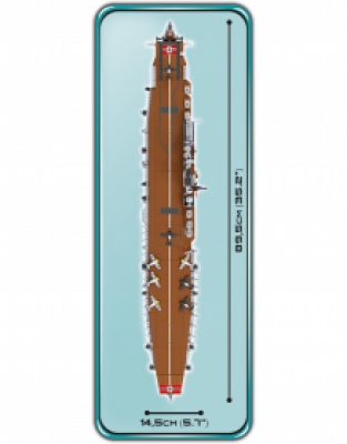 COBI 4826 AIRCRAFT CARIER GRAF ZEPPELIN