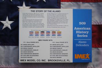 IMEX 509 Alamo Defenders American soldiers 'Texas Revolution'