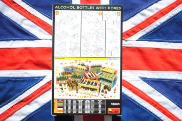 MiniArt 35665 Alcohol Bottles With Boxes