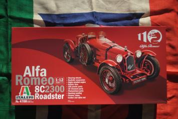 Italeri 4708 Alfa Romeo 8C 2300 Roadster Alfa Romeo 110th Anniversary