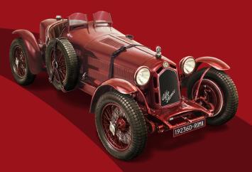 Italeri 4708 Alfa Romeo 8C 2300 Roadster Alfa Romeo 110th Anniversary