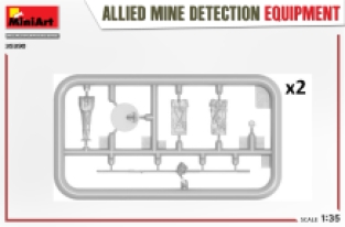 Mini Art 35390 Allied Mine Detection Equipment