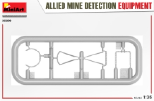 Mini Art 35390 Allied Mine Detection Equipment