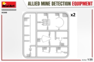 Mini Art 35390 Allied Mine Detection Equipment