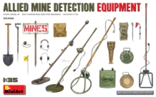 Mini Art 35390 Allied Mine Detection Equipment