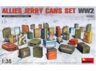 Mini Art 35587 ALLIES JERRY CANS SET WW2