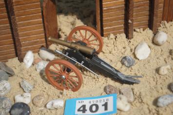 Timpo Toys B.401 American Civil War 6 POUNDER FIELD GUN CANNON ARTILLERY PIECE
