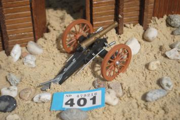 Timpo Toys B.401 American Civil War 6 POUNDER FIELD GUN CANNON ARTILLERY PIECE