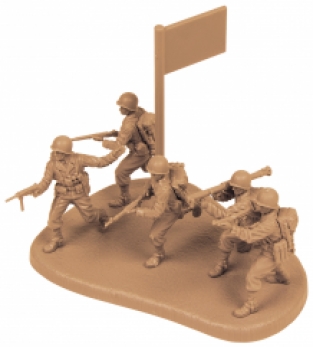 Zvezda 6278 AMERICAN INFANTRY 1941-1945