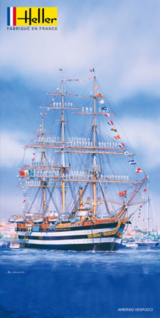 Heller 80807 Amerigo Vespucci 'Sail training ship'