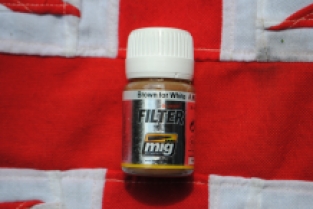 Ammo by Mig Jimenez - A.MIG-1500 Filter - Brown For White - 35ml