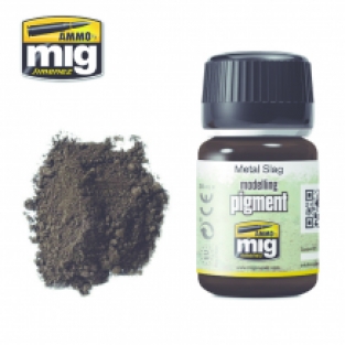 Ammo by Mig Jimenez - A.MIG-3020 Pigment - Metal Slag - 35ml