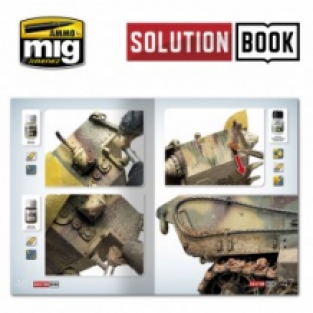 AMMO by MIG Jimenez A.MIG-6503 Solution Book HOW TO PAINT WWII GERMAN LATE