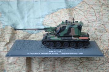Atlas BN51 AMX-30 AuF1  '3e Régiment d' Artillerie de Marine' - Canjiuers, France 1997