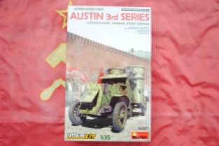 Mini Art 39007 Armoured Car AUSTIN 3rd SERIES 'Czechoslovak, Russian and Soviet Servies'