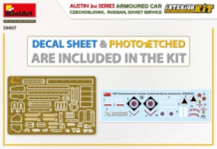 Mini Art 39007 Armoured Car AUSTIN 3rd SERIES 'Czechoslovak, Russian and Soviet Servies'