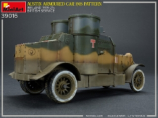 Mini Art 39016 AUSTIN ARMOURED CAR 1918 PATTERN. IRELAND 1919-21. BRITISH SERVICE. INTERIOR KIT