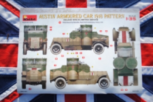 Mini Art 39016 AUSTIN ARMOURED CAR 1918 PATTERN. IRELAND 1919-21. BRITISH SERVICE. INTERIOR KIT