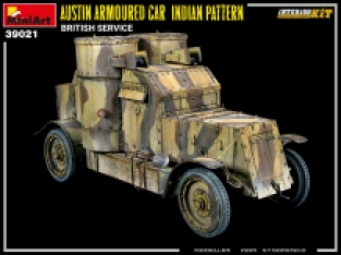 Mini Art 39021 AUSTIN ARMOURED CAR INDIAN PATTERN 'British Service'