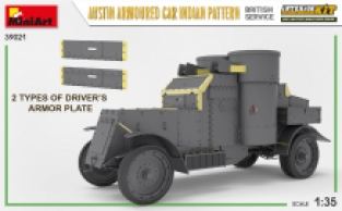 Mini Art 39021 AUSTIN ARMOURED CAR INDIAN PATTERN 'British Service'