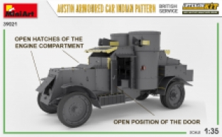 Mini Art 39021 AUSTIN ARMOURED CAR INDIAN PATTERN 'British Service'