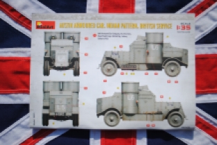 Mini Art 39021 AUSTIN ARMOURED CAR INDIAN PATTERN 'British Service'
