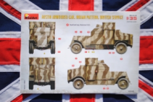 Mini Art 39021 AUSTIN ARMOURED CAR INDIAN PATTERN 'British Service'